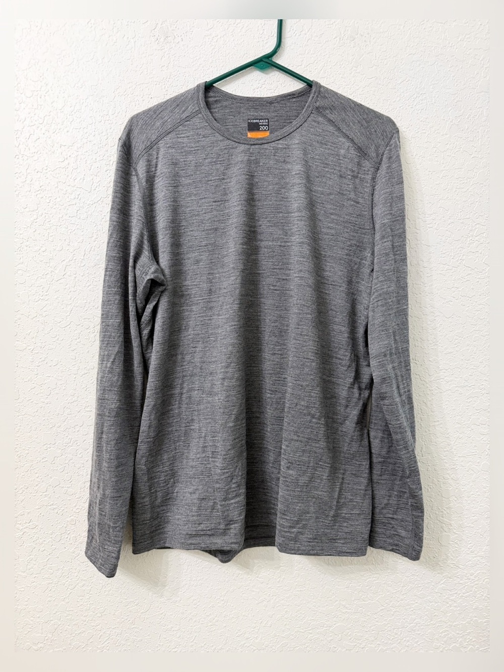 Icebreaker Merino Wool 200 Long Sleeve Top Shirt - L